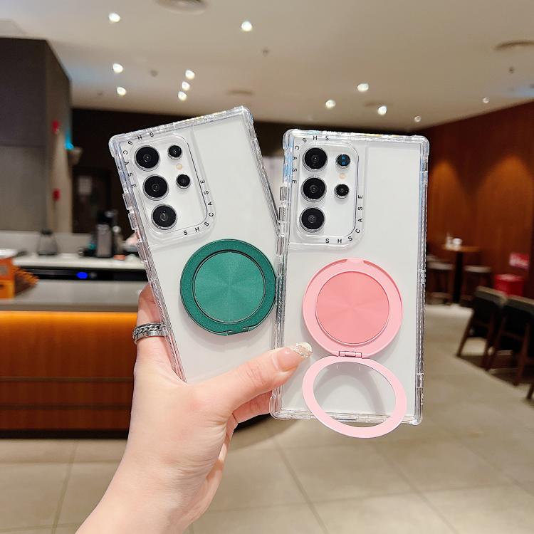 For Samsung Galaxy S25+ / S24+ 5G Dreamland Transparent MagSafe Holder Phone Case