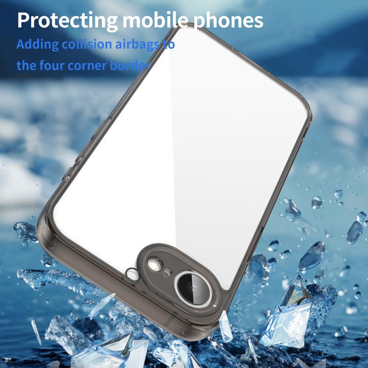 For iPhone 17e / 16e PC Hybrid TPU Airbag Shockproof Phone Case