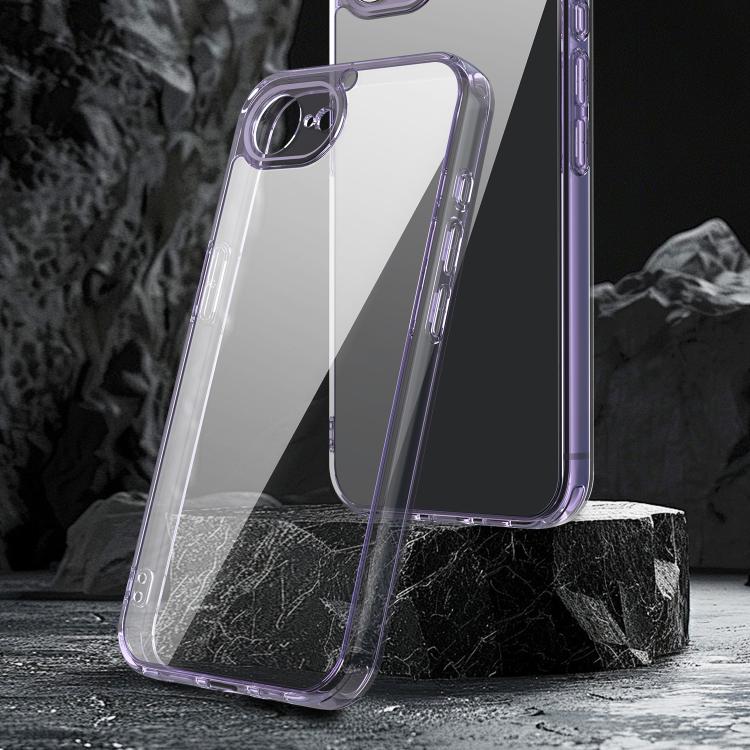 For iPhone 17e / 16e PC Hybrid TPU Airbag Shockproof Phone Case