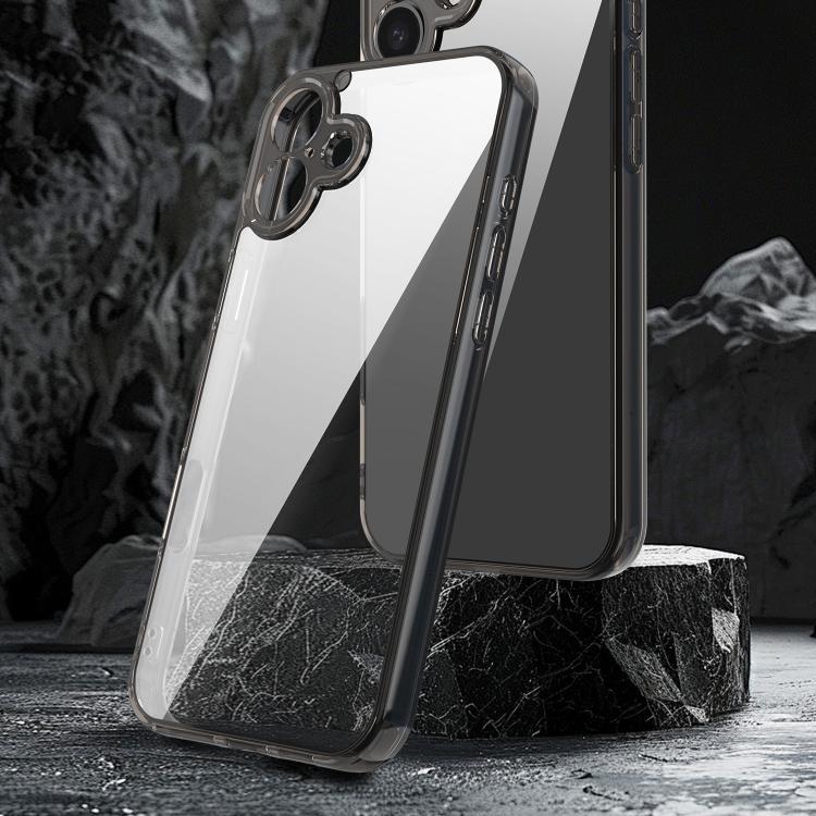 For iPhone 16 Plus PC Hybrid TPU Airbag Shockproof Phone Case