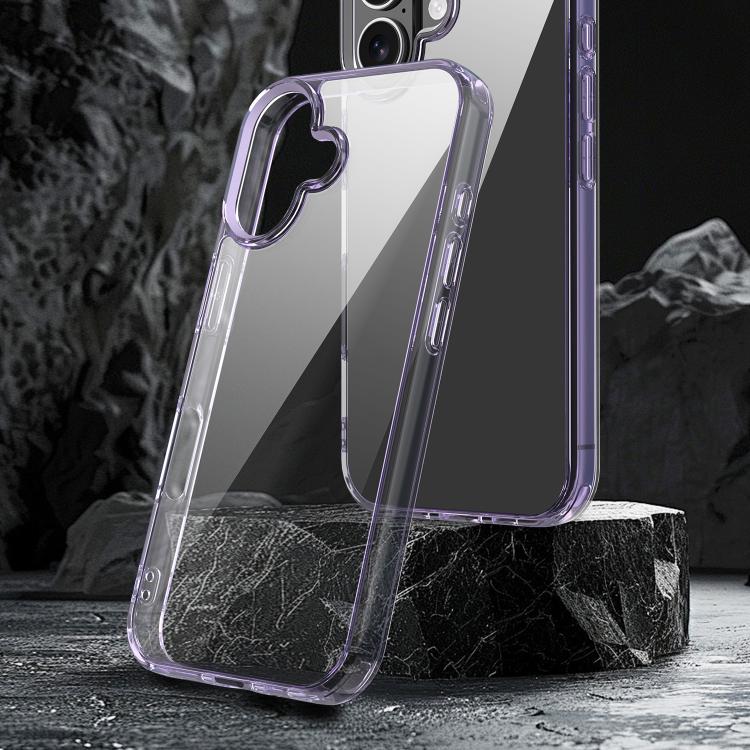 For iPhone 16 PC Hybrid TPU Airbag Shockproof Phone Case