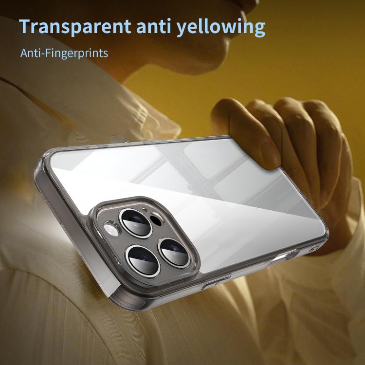 For iPhone 15 Pro PC Hybrid TPU Airbag Shockproof Phone Case