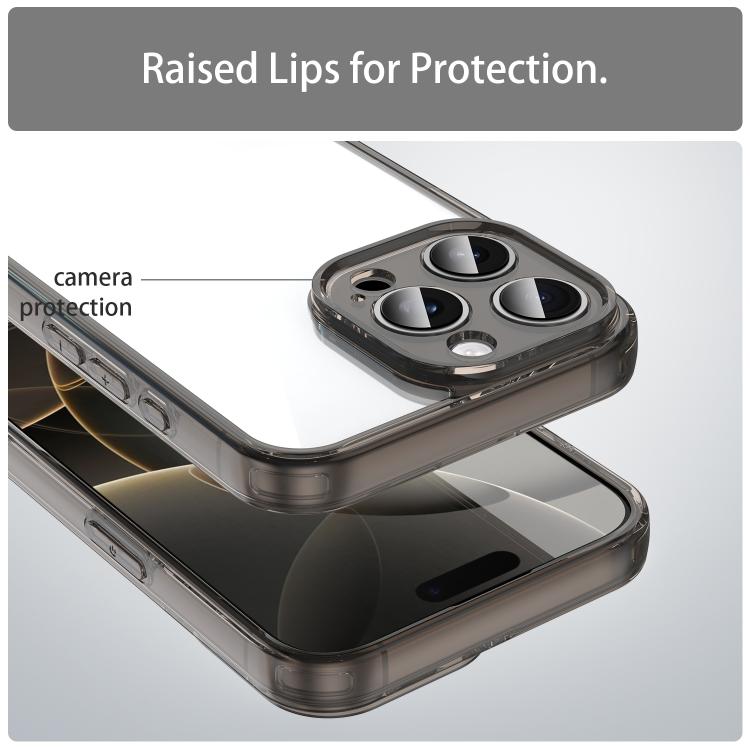 For iPhone 15 Pro PC Hybrid TPU Airbag Shockproof Phone Case