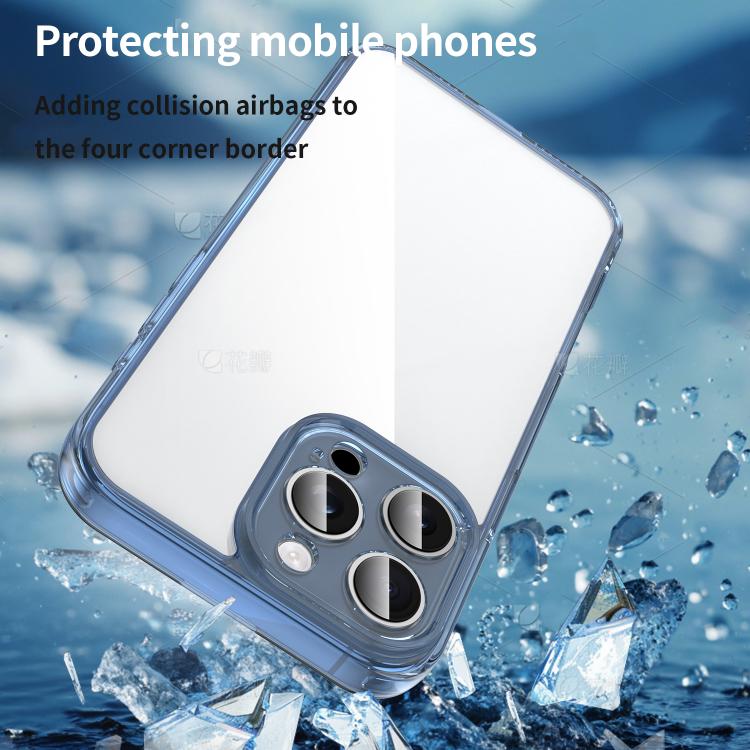 For iPhone 15 Pro PC Hybrid TPU Airbag Shockproof Phone Case