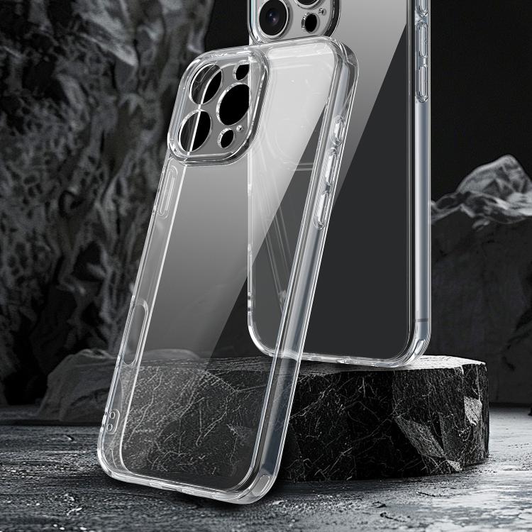 For iPhone 14 Plus PC Hybrid TPU Airbag Shockproof Phone Case