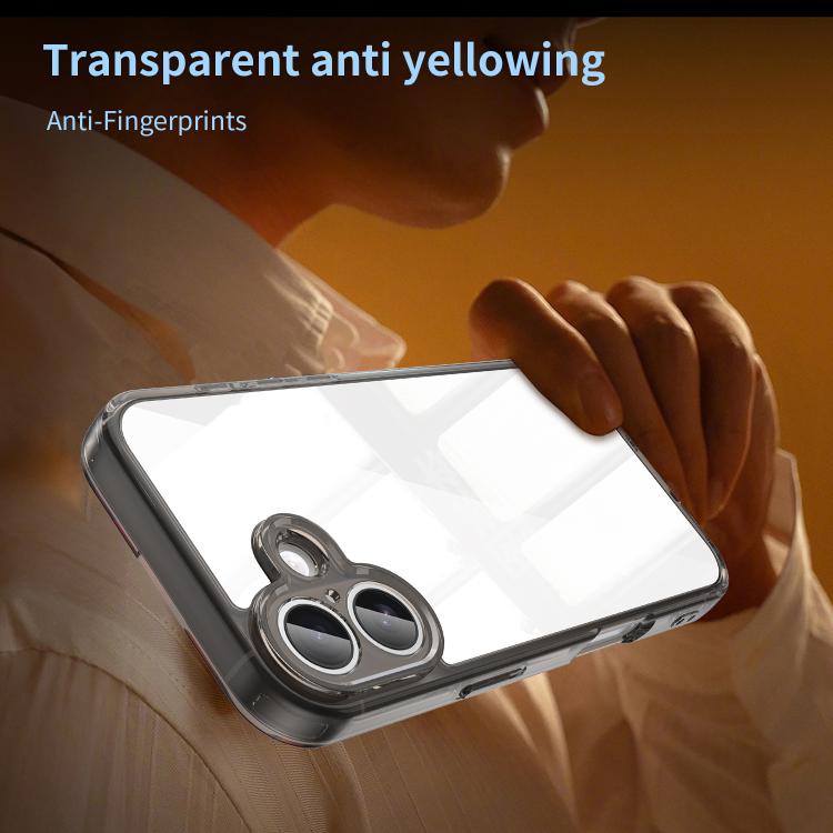 For iPhone 17 PC Hybrid TPU Airbag Shockproof Phone Case