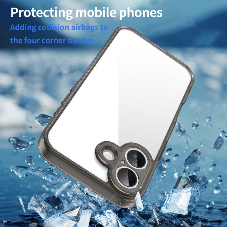 For iPhone 17 PC Hybrid TPU Airbag Shockproof Phone Case