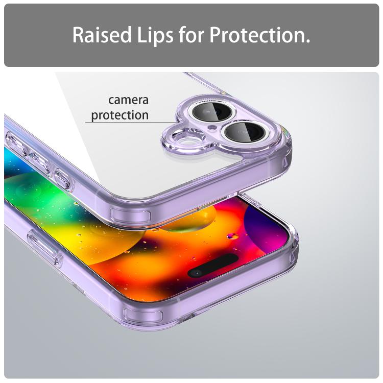 For iPhone 17 PC Hybrid TPU Airbag Shockproof Phone Case