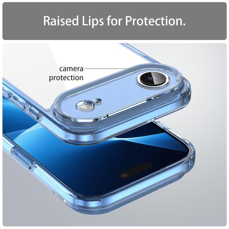 For iPhone Air PC Hybrid TPU Airbag Shockproof Phone Case