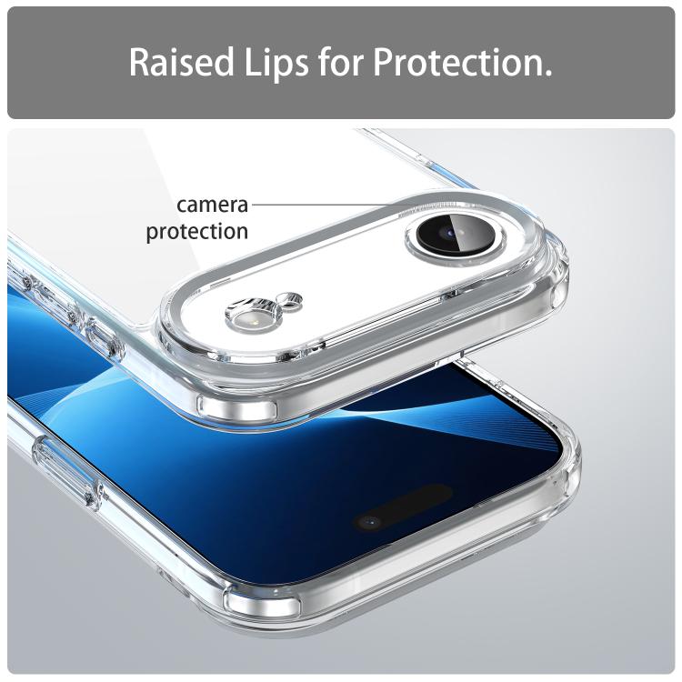 For iPhone Air PC Hybrid TPU Airbag Shockproof Phone Case