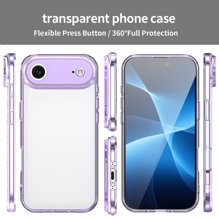 For iPhone Air PC Hybrid TPU Airbag Shockproof Phone Case