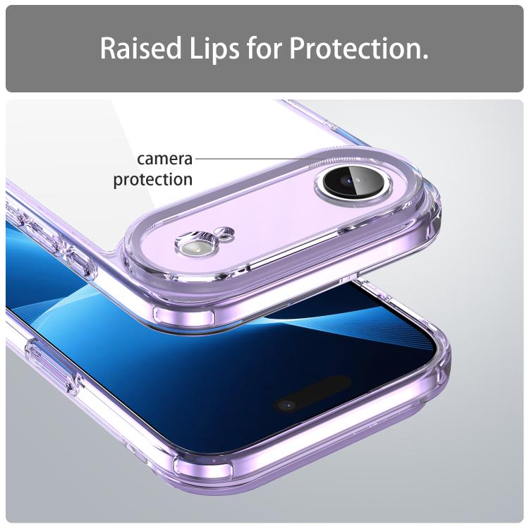For iPhone Air PC Hybrid TPU Airbag Shockproof Phone Case