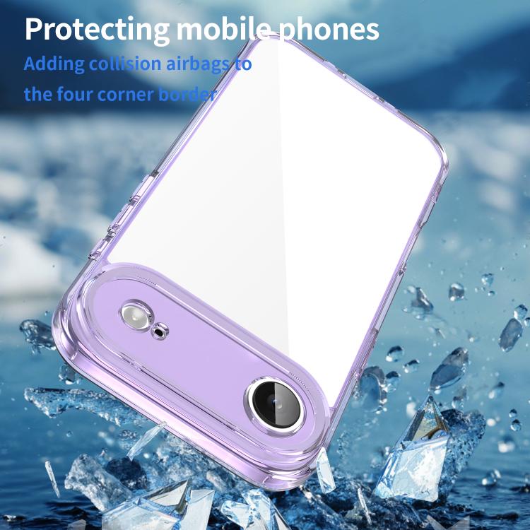 For iPhone Air PC Hybrid TPU Airbag Shockproof Phone Case