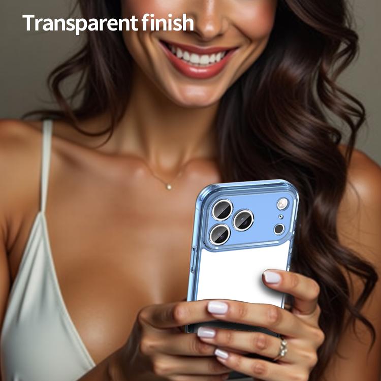 For iPhone 17 Pro Max PC Hybrid TPU Airbag Shockproof Phone Case