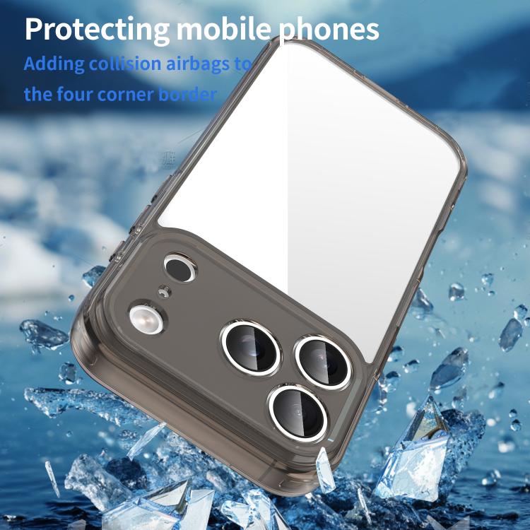 For iPhone 17 Pro PC Hybrid TPU Airbag Shockproof Phone Case