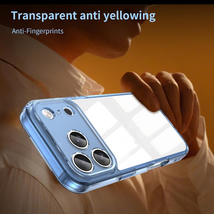 For iPhone 17 Pro PC Hybrid TPU Airbag Shockproof Phone Case