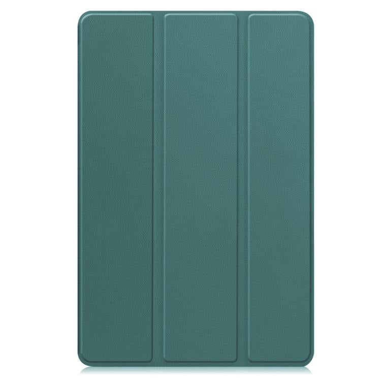 For T-Mobile REVVL Tab 2 Custer Texture 3-Fold Holder Leather Smart Tablet Case