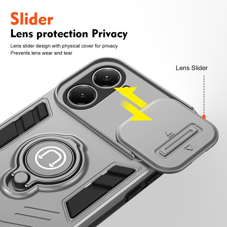 For Xiaomi Poco X7 Pro Camshield Ring Holder Phone Case