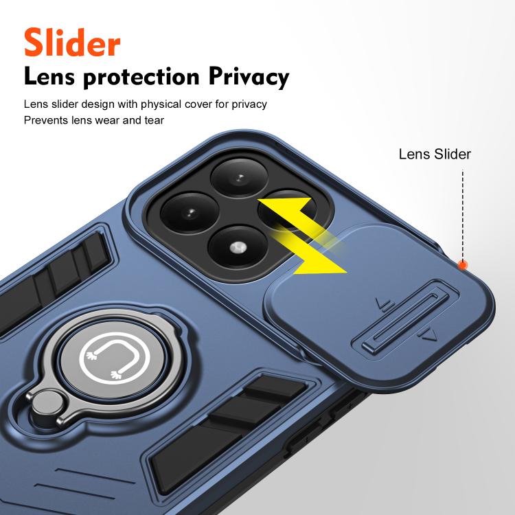 For Xiaomi 15T 5G Camshield Ring Holder Phone Case