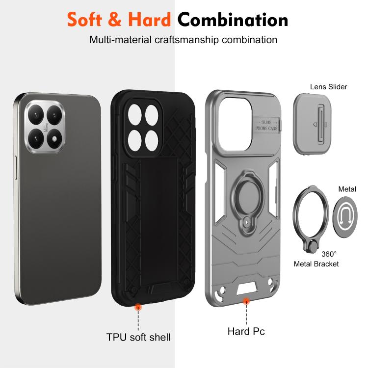 For Xiaomi 15T 5G Camshield Ring Holder Phone Case