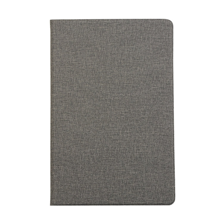 For Samsung Galaxy Tab S8+ / Tab S8 Plus /  Tab S7 FE / Tab S7+ / T970 Fabric Texture Horizontal Flip PU Leather Case with Holder