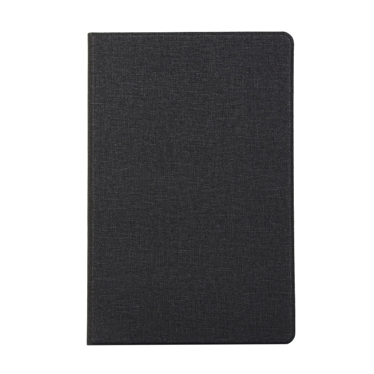 For Samsung Galaxy Tab S8+ / Tab S8 Plus /  Tab S7 FE / Tab S7+ / T970 Fabric Texture Horizontal Flip PU Leather Case with Holder