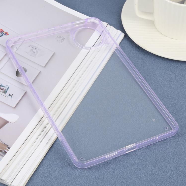 For Huawei MatePad Mini 2025 Color TPU Hybrid Clear Acrylic Tablet Case