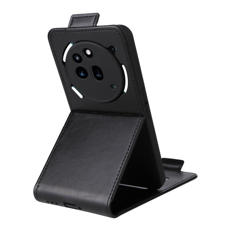 For Nothing Phone 3a Pro Magnetic Vertical Flip Leather Phone Case with Buckle