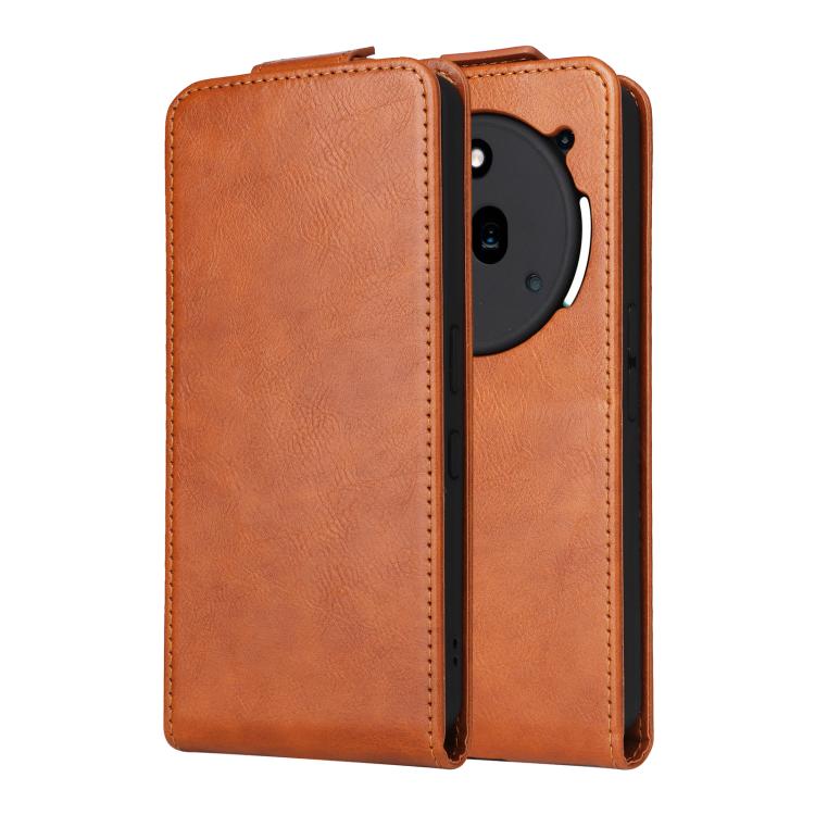 For Nothing Phone 3a Pro Magnetic Vertical Flip Leather Phone Case with Buckle