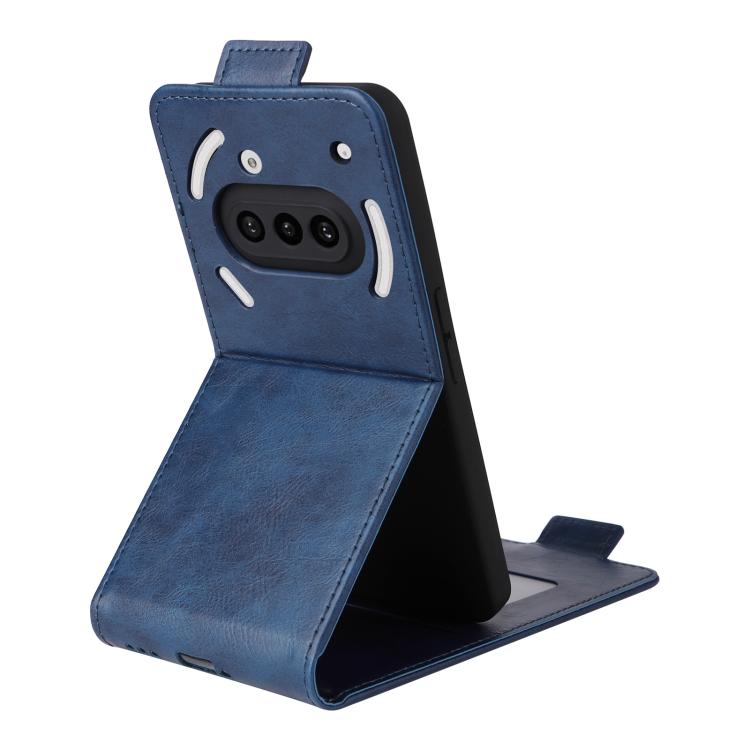 For Nothing Phone 3a Magnetic Vertical Flip Leather Phone Case with Buckle