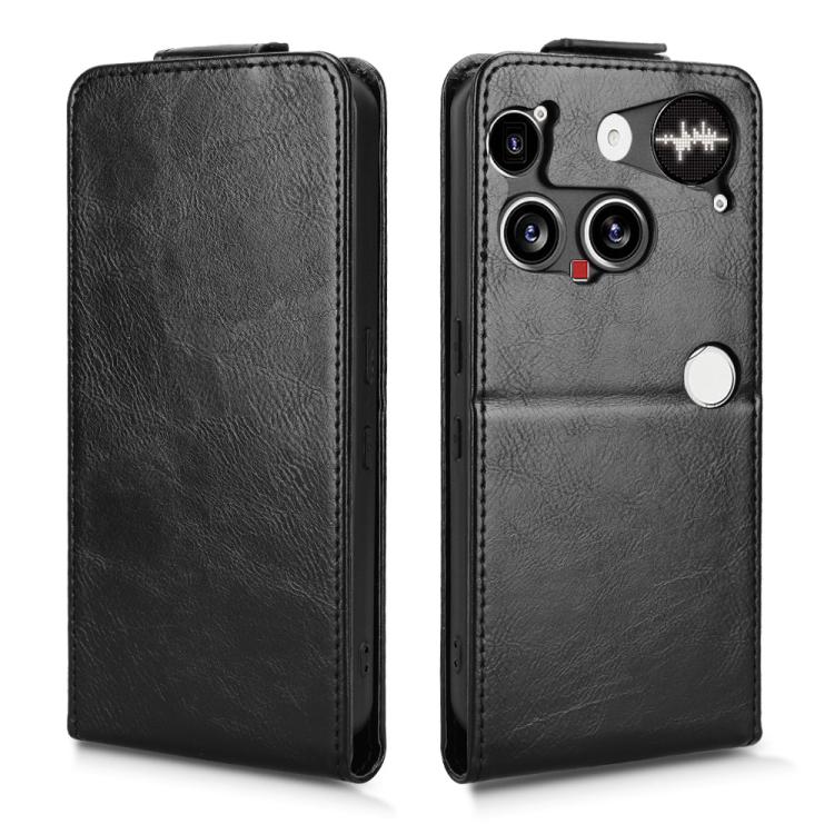 For Nothing Phone 3 Magnetic Vertical Flip Leather Phone Case with Buckle