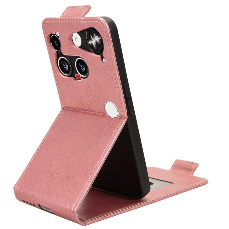 For Nothing Phone 3 Magnetic Vertical Flip Leather Phone Case with Buckle