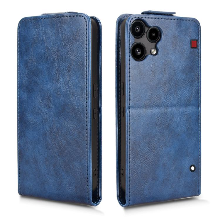 For Nothing Phone 3a Lite Magnetic Vertical Flip Leather Phone Case with Buckle