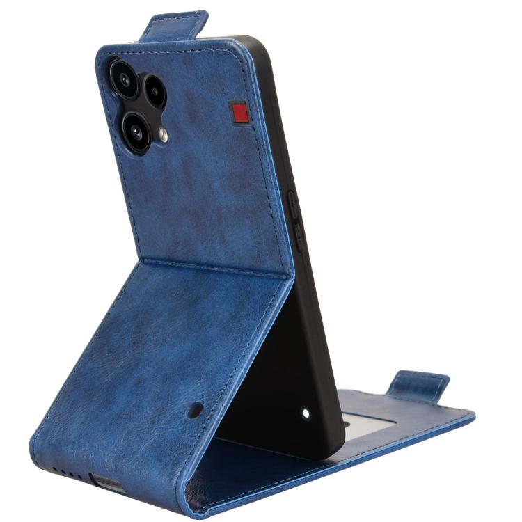 For Nothing Phone 3a Lite Magnetic Vertical Flip Leather Phone Case with Buckle