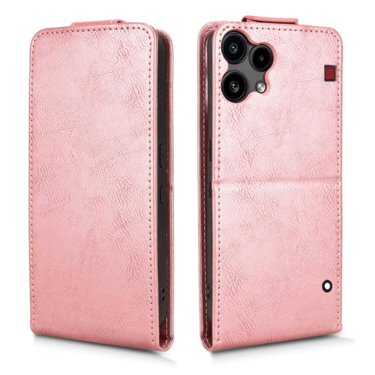For Nothing Phone 3a Lite Magnetic Vertical Flip Leather Phone Case with Buckle