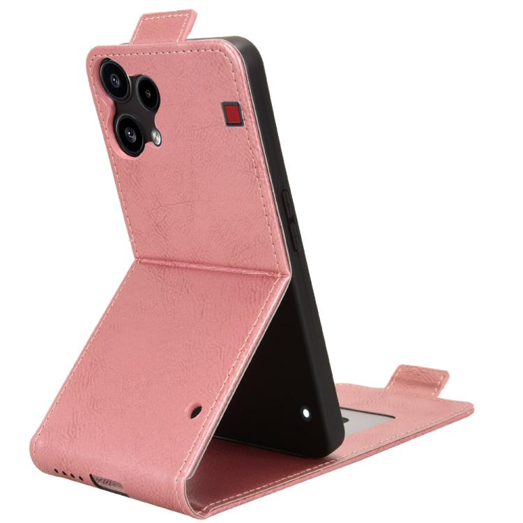 For Nothing Phone 3a Lite Magnetic Vertical Flip Leather Phone Case with Buckle
