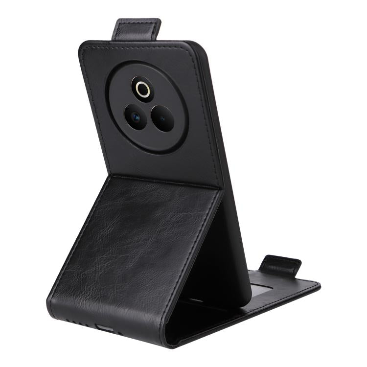 For Realme P3 Pro Magnetic Vertical Flip Leather Phone Case with Buckle