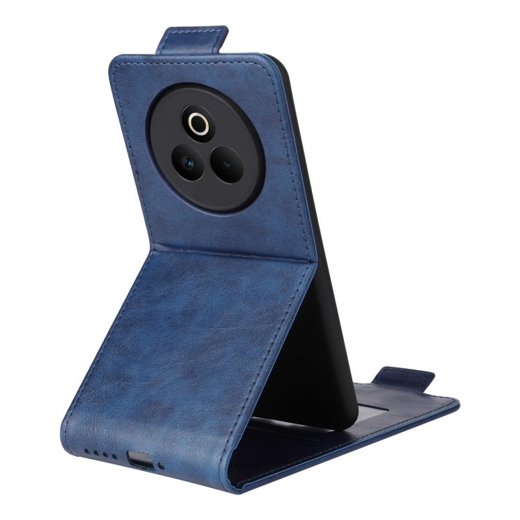 For Realme P3 Pro Magnetic Vertical Flip Leather Phone Case with Buckle