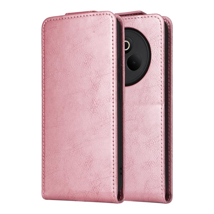 For Realme P3 Pro Magnetic Vertical Flip Leather Phone Case with Buckle