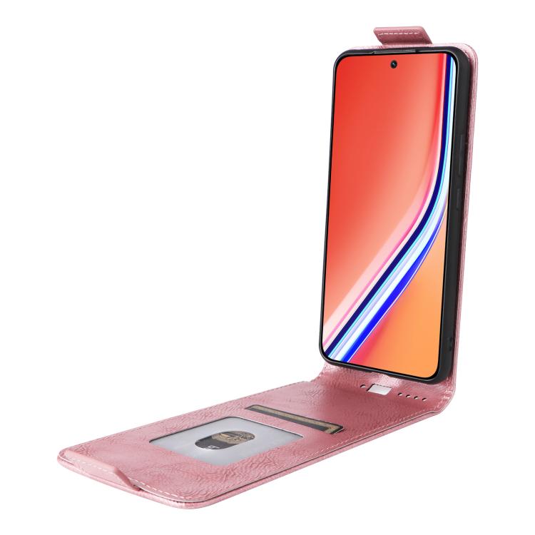 For Realme P3 Pro Magnetic Vertical Flip Leather Phone Case with Buckle