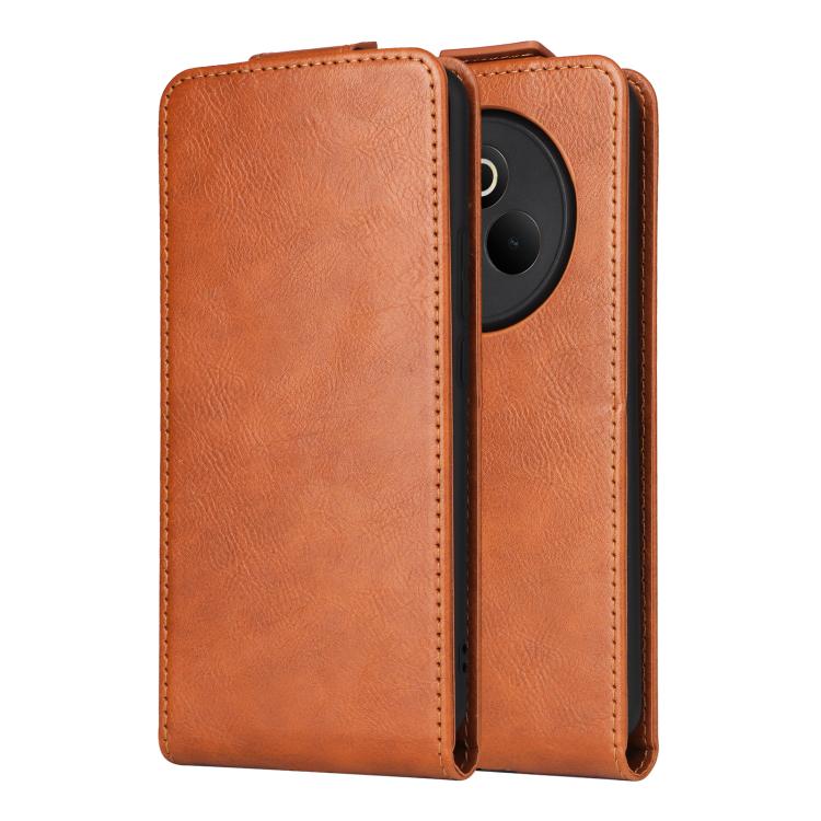 For Realme P3 Pro Magnetic Vertical Flip Leather Phone Case with Buckle