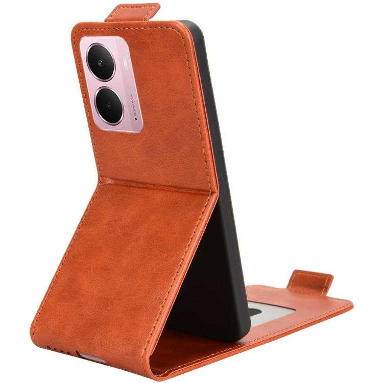 For Realme P3 5G Global / Neo7x 5G Magnetic Vertical Flip Leather Phone Case with Buckle