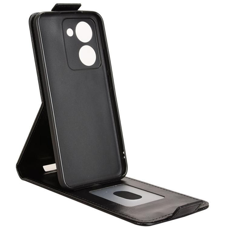 For Realme P3 Ultra 5G Magnetic Vertical Flip Leather Phone Case with Buckle