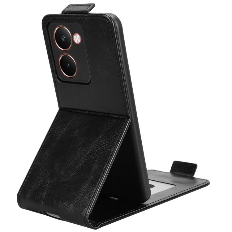 For Realme P3 Ultra 5G Magnetic Vertical Flip Leather Phone Case with Buckle