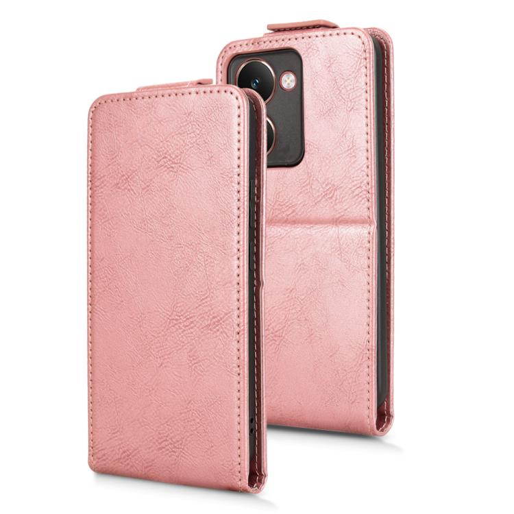 For Realme P3 Ultra 5G Magnetic Vertical Flip Leather Phone Case with Buckle