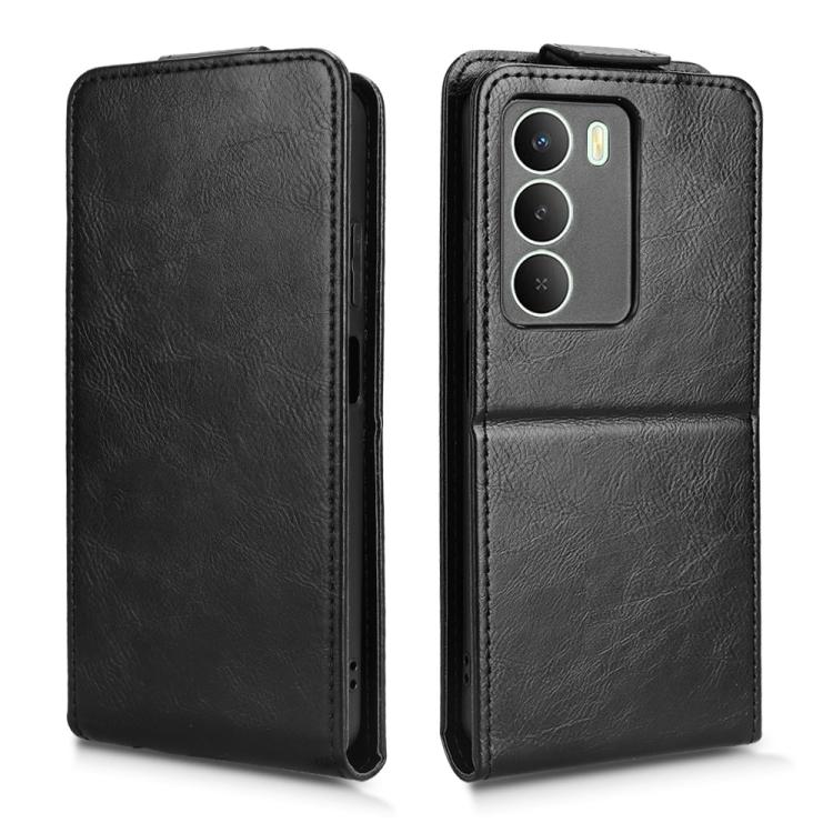 For Realme 14x 5G Malaysia / V70 Magnetic Vertical Flip Leather Phone Case with Buckle