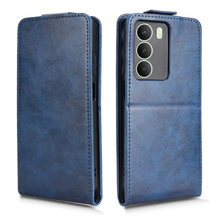 For Realme 14x 5G Malaysia / V70 Magnetic Vertical Flip Leather Phone Case with Buckle
