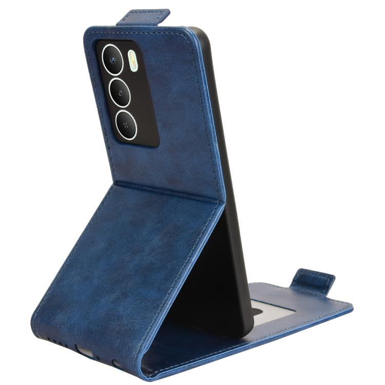For Realme 14x 5G Malaysia / V70 Magnetic Vertical Flip Leather Phone Case with Buckle