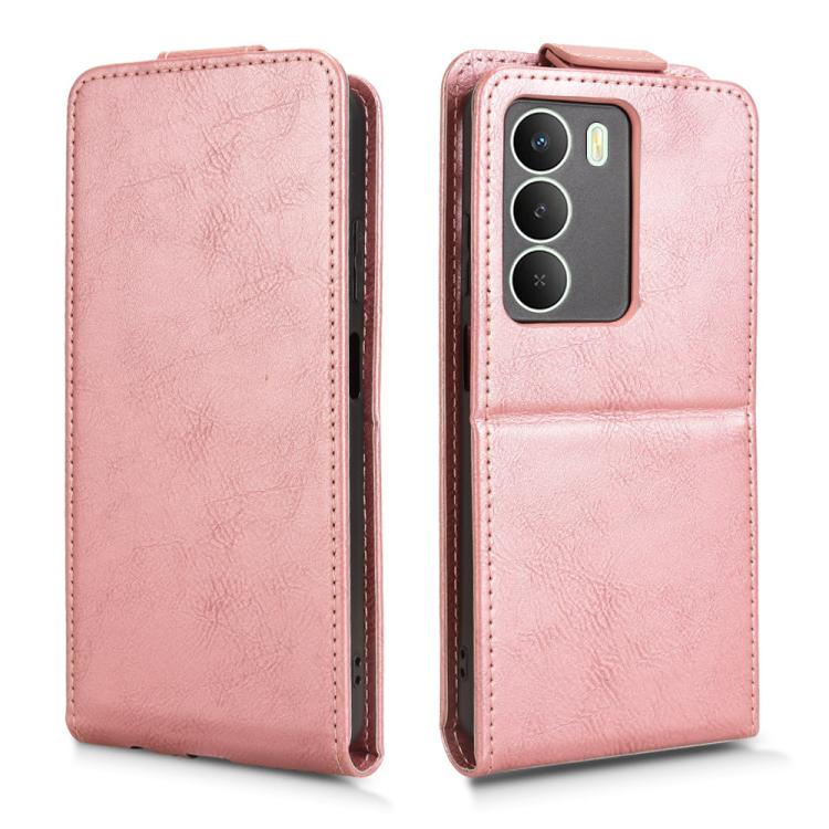 For Realme 14x 5G Malaysia / V70 Magnetic Vertical Flip Leather Phone Case with Buckle