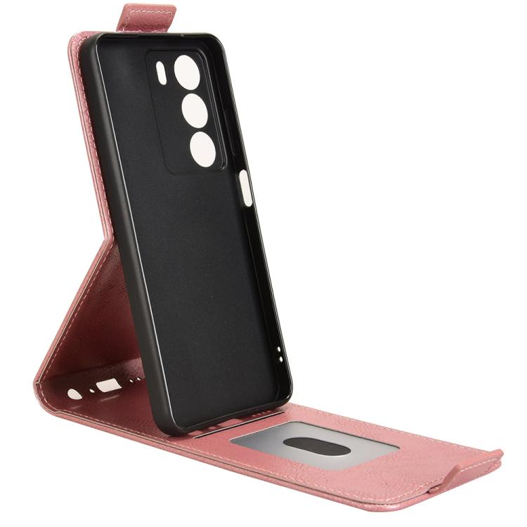 For Realme 14x 5G Malaysia / V70 Magnetic Vertical Flip Leather Phone Case with Buckle